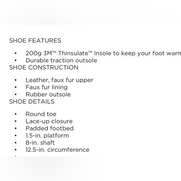 Itasca CedarThinsulate Women’s winter sz 6 part leather upper. - Picture 11 of 11